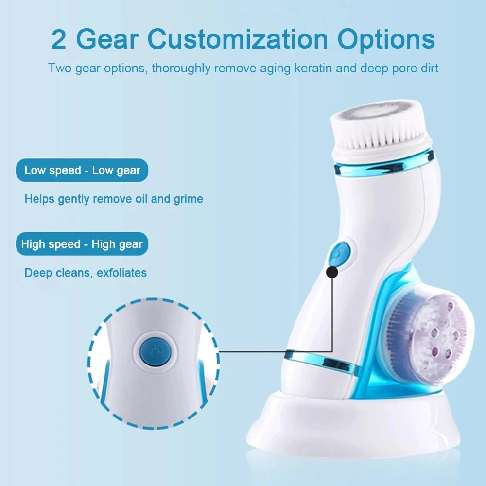 GlowCleanse  Facial Spin Brush Set